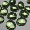 7x9 mm Oval - Gorgeous Green Grappes Colour - Quartz - eye Clean Cabochon 10 pcs